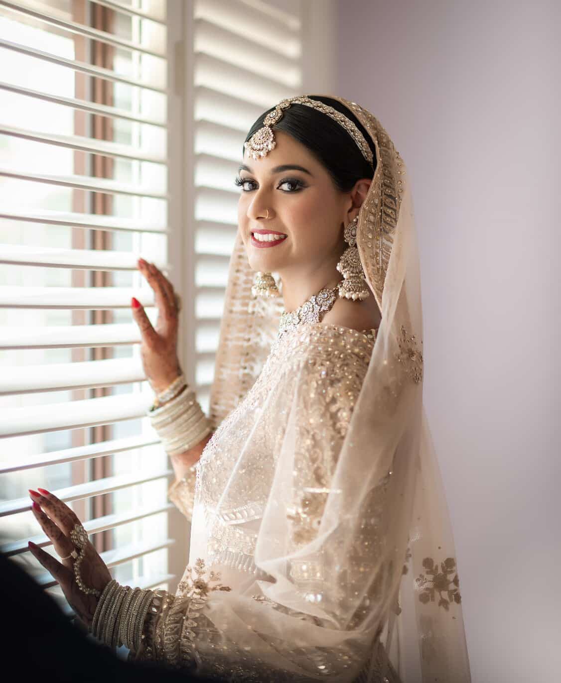 A bride's preparation guide beside a luxury touch-up kit