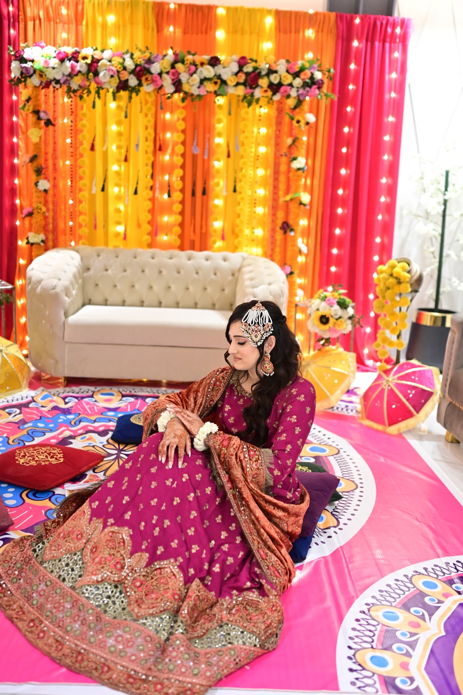 Dholki bride